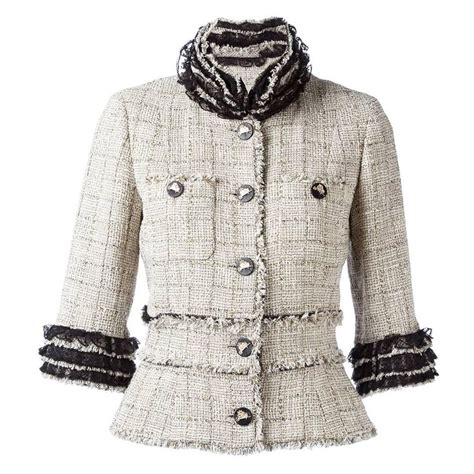 tweed jacket coco chanel|Chanel jacket cost.